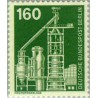 1 عدد تمبر سری پستی - صنایع و تکنیک - 160 فنیک - برلین آلمان 1975