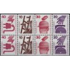 8 عدد تمبر سری پستی - پیشگیری از حوادث - بوکلت - برلین آلمان 1971