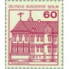 1 عدد تمبر سری پستی - قلعه ها و قصرها - 60 فنیک - برلین آلمان 1979
