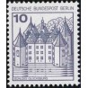 1 عدد تمبر سری پستی - قلعه ها و قصرها - 10 فنیک - برلین آلمان 1977