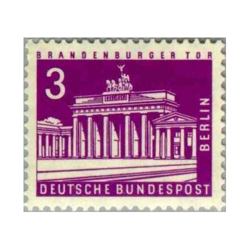 1 عدد تمبر سری پستی  - برلین آلمان 1963