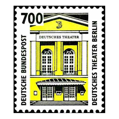 1 عدد تمبر سری پستی مناظر  - 700 فنیک  -جمهوری فدرال  آلمان 1993 قیمت 6.7 دلار