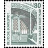 1 عدد تمبر سری پستی مناظر  - 80 فنیک  -جمهوری فدرال  آلمان 1987