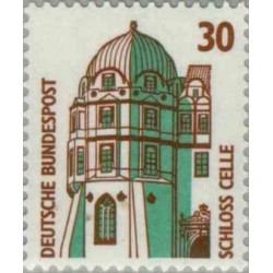 1 عدد تمبر سری پستی مناظر  - 30 فنیک  -جمهوری فدرال  آلمان 1987