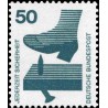 1 عدد تمبر سری پستی پیشگیری از حوادث - 50 فنیک  -جمهوری فدرال  آلمان 1971
