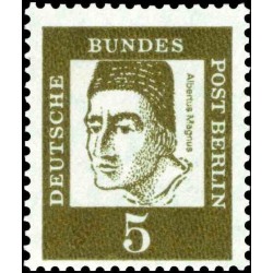 1 عدد تمبر از سری پستی مشاهیر  - 5 - برلین آلمان 1961