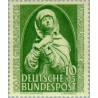 1 عدد تمبر صدمین سالگرد موزه ملی - نورنبرگ - جمهوری فدرال آلمان 1952 قیمت 16.8 دلار