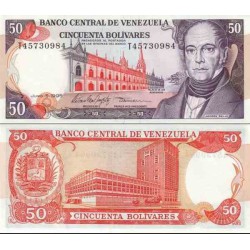 اسکناس 50 بولیوار - ونزوئلا 1995