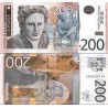 اسکناس 200 دینار - صربستان 2013