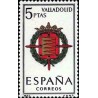 1 عدد تمبر آرم استانها - Valladolid - اسپانیا 1966