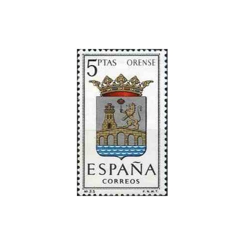 1 عدد تمبر آرم استانها - Orense - اسپانیا 1964 1 عدد تمبر آرم استانها - Orense - اسپانیا 1964