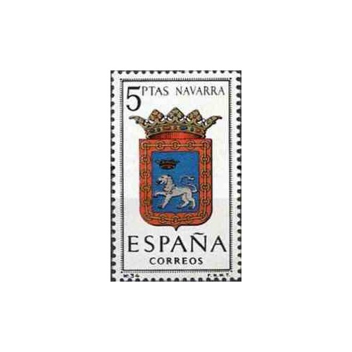 1 عدد تمبر آرم استانها -  Navarra - اسپانیا 1964
