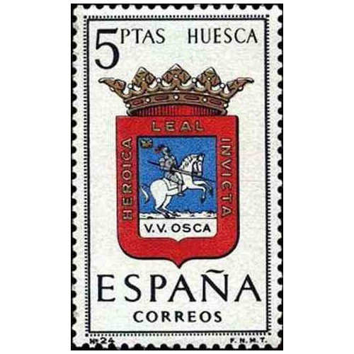 1 عدد تمبر آرم استانها - Huesca - اسپانیا 1963 1 عدد تمبر آرم استانها - Huesca - اسپانیا 1963