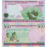 اسکناس 500 فرانک - رواندا 1998