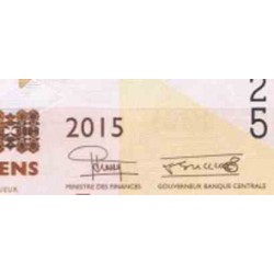 اسکناس 1000 فرانک - گینه 2015