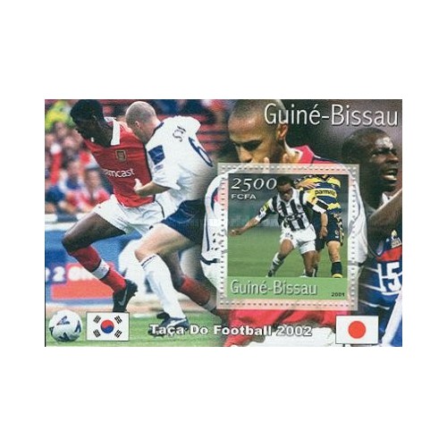 سونیرشیت جام جهانی فوتبال - کره جنوبی و ژاپن (2002) - گینه بیسائو 2001 قیمت 10.6 دلار