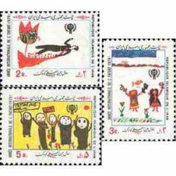1969 - 3 عدد تمبر سال جهانی کودک 1358 تک
