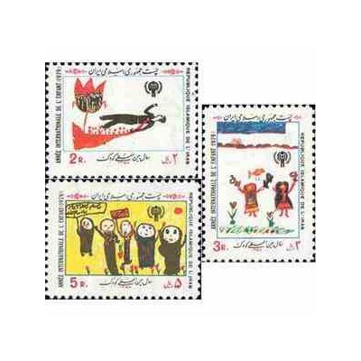 1969 - 3 عدد تمبر سال جهانی کودک 1358 تک