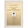 برگه اولین روز انتشار تمبر بیست و پنجمین سالگرد رشد - جمهوری فدرال آلمان 1988