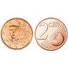 سکه 2 سنت یورو - مس روکش فولاد -فرانسه 2013 غیر بانکی