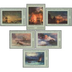 7 عدد  تمبر نقاشیهای گالری ملی - مجارستان 1967