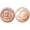 سکه 2 سنت یورو - مس روکش فولاد -فرانسه 2003 غیر بانکی