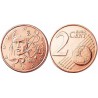 سکه 2 سنت یورو - مس روکش فولاد -فرانسه 1999 غیر بانکی