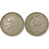 سکه 50 لیر - نیکل مس روی - ترکیه 1986 غیر بانکی
