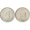 سکه 100000 لیر - نیکل مس روی  - ترکیه 2002 غیر بانکی