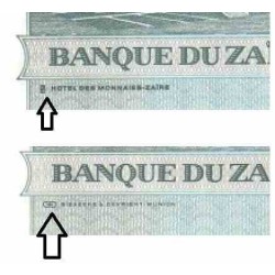 اسکناس 10 ماکوتا - زئیر 1993