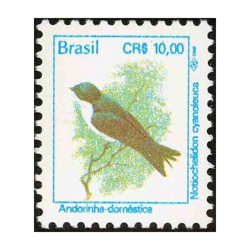 1 عدد تمبر سری پستی - پرندگان - 10 کروز - برزیل 1994