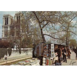کارت پستال چاپ فرانسه - مناظر پاریس - نوتردام