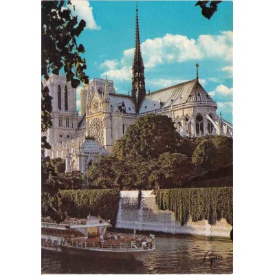 کارت پستال چاپ فرانسه - مناظر پاریس - Montmartre