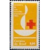 1 عدد تمبر صدمین سالگرد صلیب سرخ - برزیل 1963