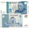 اسکناس 5 سامانی  - تاجیکستان 1999