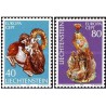 2 عدد  تمبر  مشترک اروپا - Europa Cept - صنایع دستی - لیختنشتاین 1976