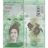 اسکناس 5000 بولیوار - ونزوئلا 2017 تاریخ 23.03.2017