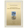 برگه اولین روز انتشار تمبر هفتصد و پنجاهمین سالگرد دوسلدورف - جمهوری فدرال آلمان 1988