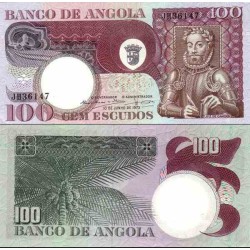 اسکناس 100 اسکودو - آنگولا 1973