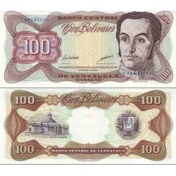 اسکناس 100بولیوار - ونزوئلا 1998    تاریخ 13.10.1998