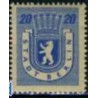 1 عدد تمبر سری پستی - 20 - شهر برلین - جمهوری دموکراتیک آلمان 1945 با شارنیه