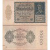 اسکناس 10000 مارک - رایش بانک -رایش آلمان 1922 - پرقیکس سریال تک حرفی  - کیفیت مطابق عکس