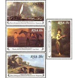 4 عدد تمبر گلها - آفریقای جنوبی - سیسکی 1988 