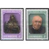 2 عدد تمبر سنت ترزا و رائول فلوریو  - لوگزامبورگ 1982