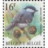 1 عدد تمبر سری پستی پرندگان - 16F - بلژیک 1999