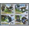 4 عدد تمبر WWF -  میمونها - B - آنگولا 2011 قیمت 18 دلار