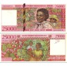 اسکناس 25000 فرانک - 5000 آریاری - ماداگاسکار 1998