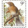 1 عدد تمبر سری پستی پرندگان - 9F - بلژیک 1991