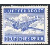 1 عدد تمبر پست هوائی  - پست نظامی- رایش آلمان 1942