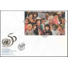 2 عدد پاکت مهر روز پنجاهمین سالگرد سازمان ملل - ژنو - سازمان ملل 1995  سایز بزرگ